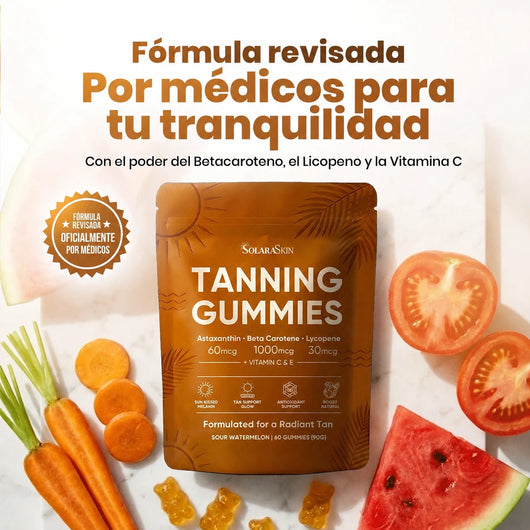 Gomitas Bronceadoras Solara - USA