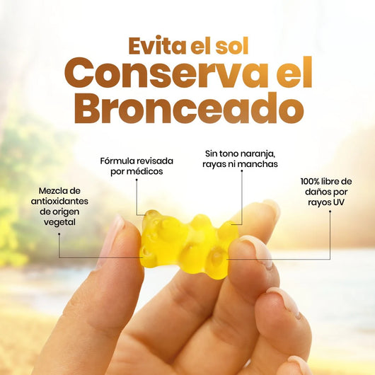 Gomitas Bronceadoras Solara - ES