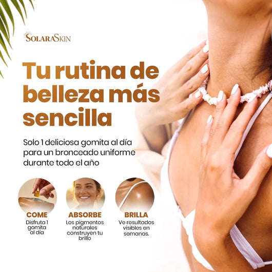 Gomitas Bronceadoras Solara - ES